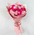 Ramo 24 rosas Rosa y Fucsia