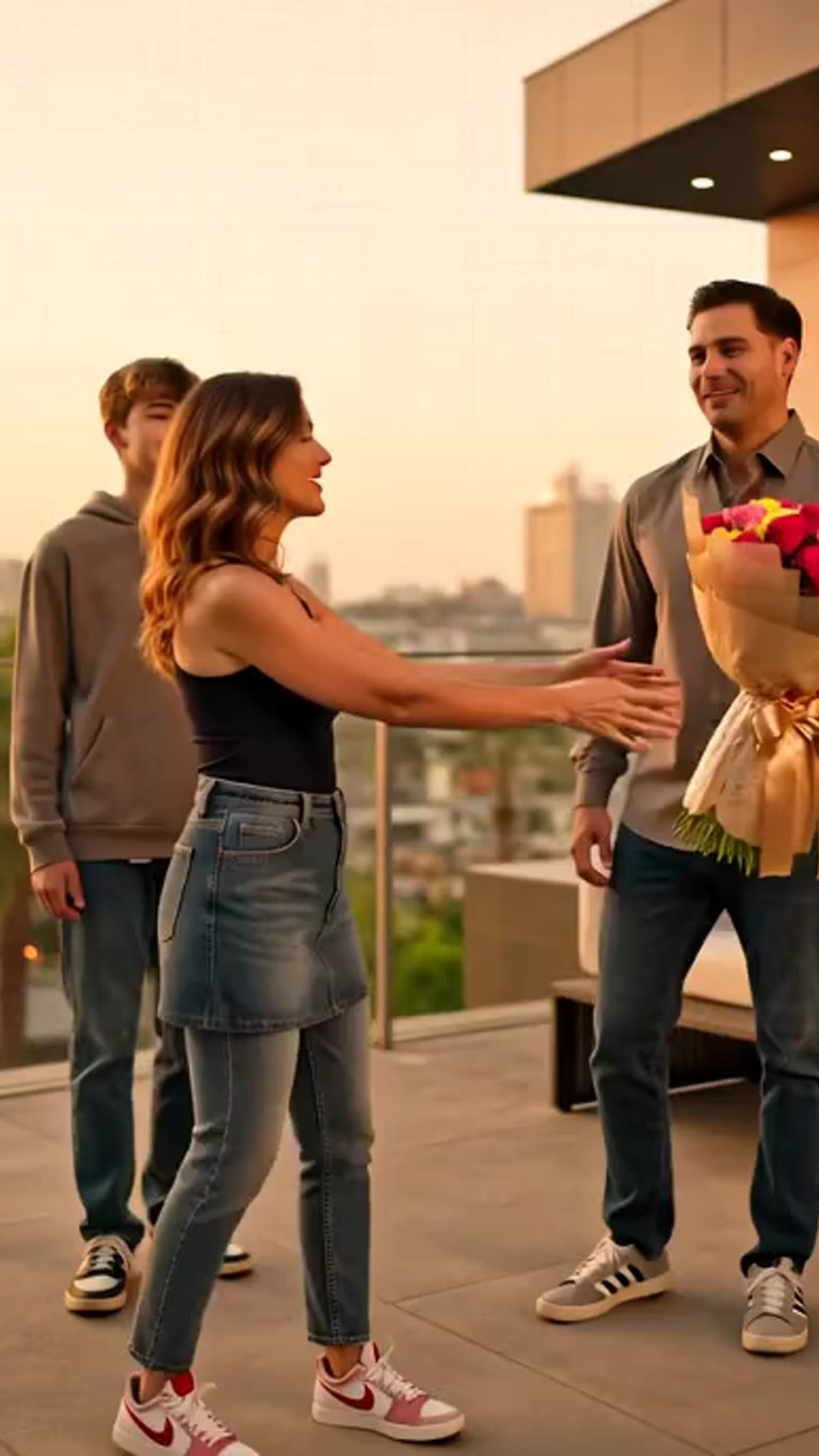 Ramo de Girasoles que Iluminan Su Día: Explosión de Sol y Naranja 🌞💛 Floradom"