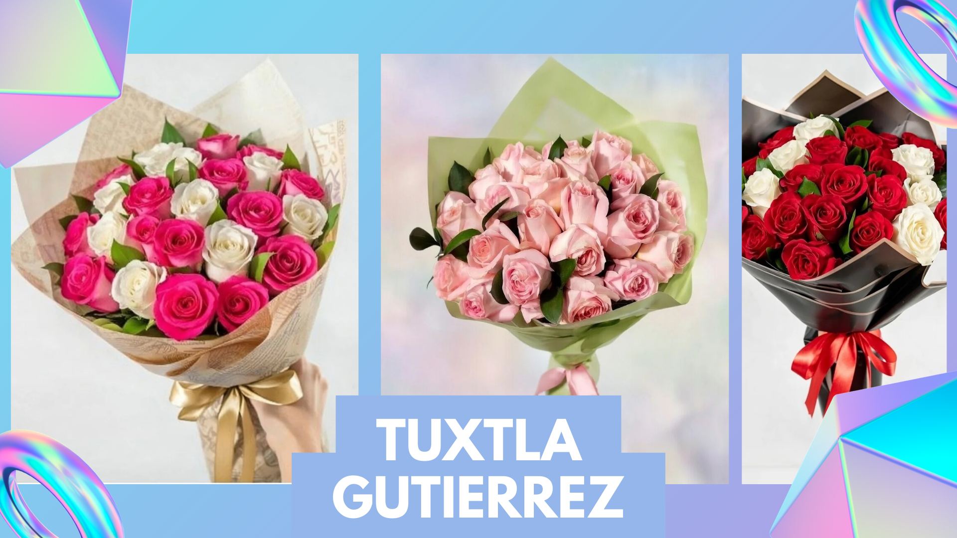 Ramo de rosas Rojas y alstromerias Blancas