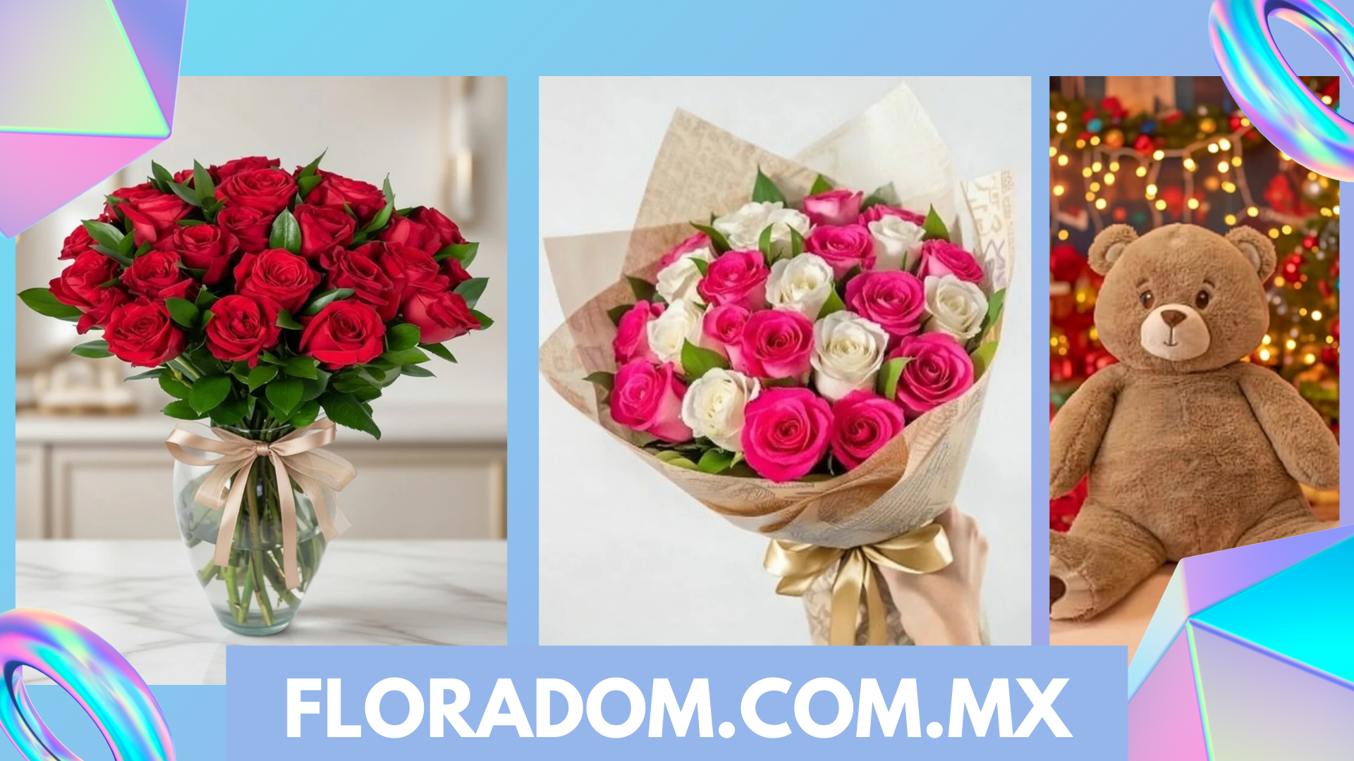 Ramo de rosas Rojas y alstromerias Blancas