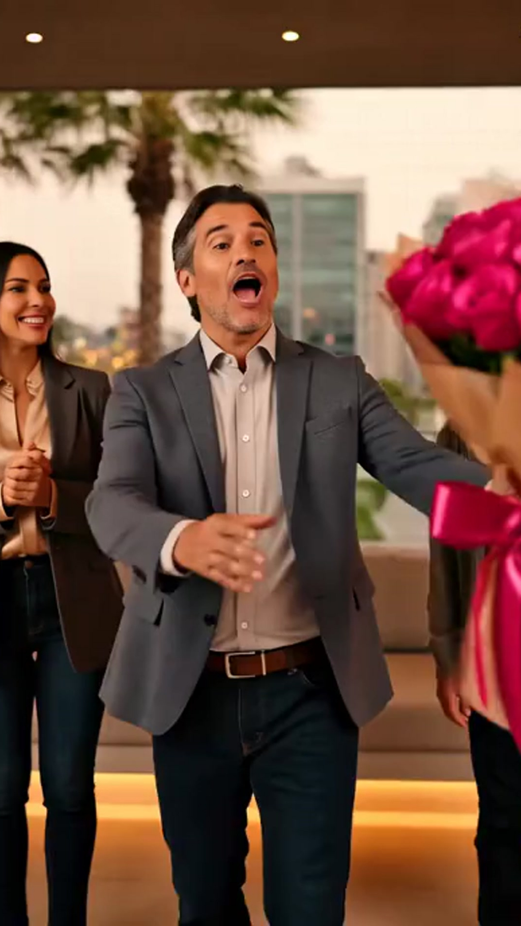 Ramo de Girasoles que Iluminan Su Día: Explosión de Sol y Naranja 🌞💛 Floradom"