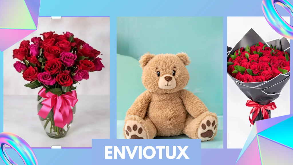 Ramo de rosas Rojas y alstromerias Blancas