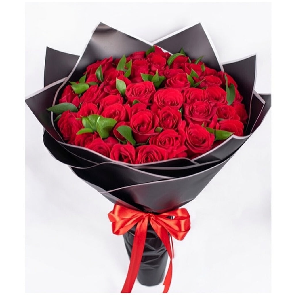 Ramo de 50 Rosas Rojas
