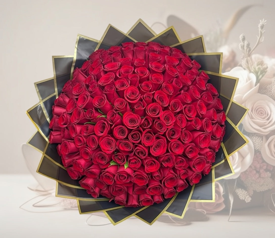 Ramo buchón de 300 rosas